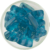 blue spirulina extract natural color colour in gummies confections
