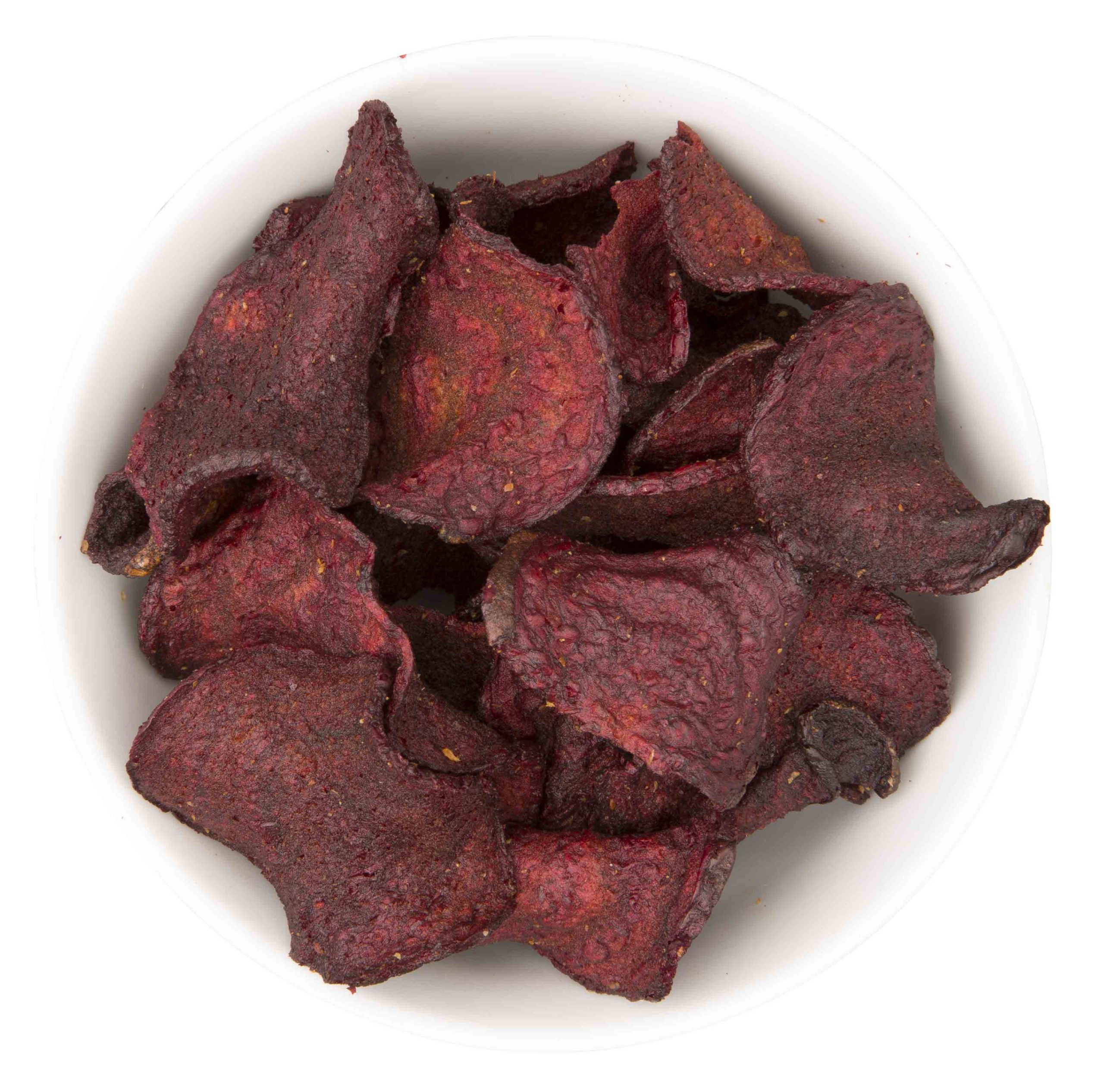 red natural colors for snacks beet chips